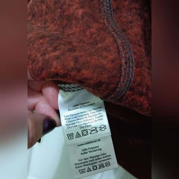 Eddie Bauer Polyester Pullover NWT S - Picture 5 of 8